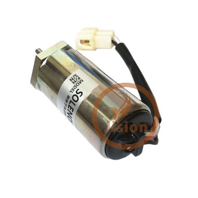 JISION Excavator Valve , 12v Fuel Shut Off Valve 897329-5680