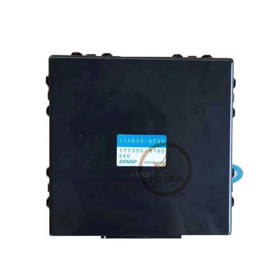 PC210-8 Excavator Hydraulic Parts , Air Conditioner Control Panel 177300-8760 113900-0730