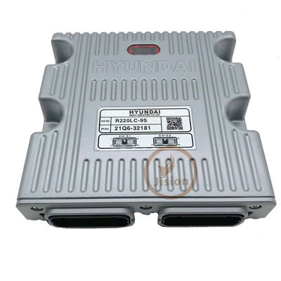 OEM R220LC-9S Excavator CPU Controller 21Q6-32180 21Q6-32181